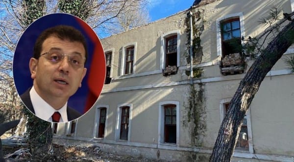 İmamoğlu: Bakanlık Osmanlı mirası yapıyı yıkıyor, suç duyurusunda bulunacağız