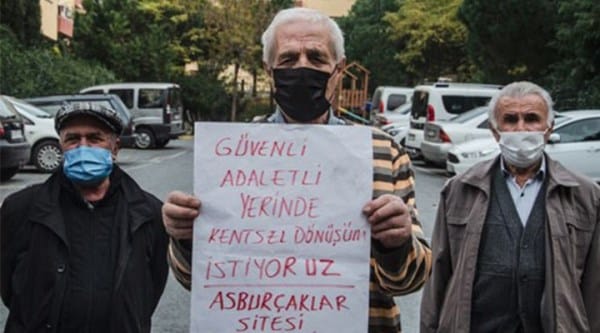 Kentsel dönüşüm mağdurları: Evlerimize dönemeyeceğiz