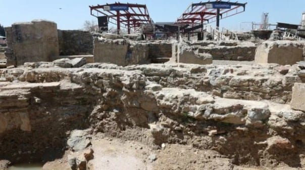 Haydarpaşa Garı’ndaki arkeolojik kazılarda 2 bin 400 yıllık anıt bulundu