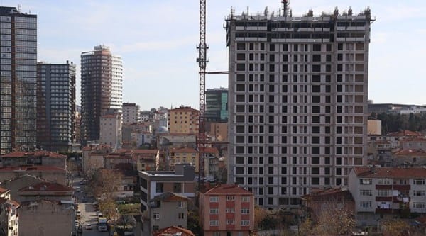 Sıfır konutları alan kalmadı