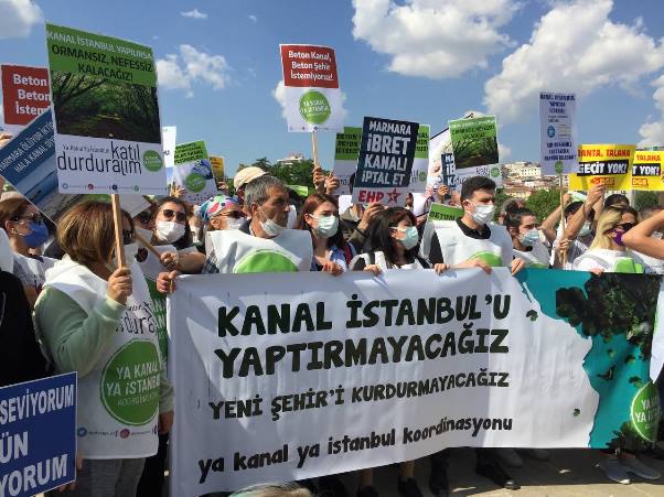 Ya Kanal Ya İstanbul Koordinasyonu: “Kanal’ı yaptırmayacağız, Yenişehir’i kurdurmayacağız”
