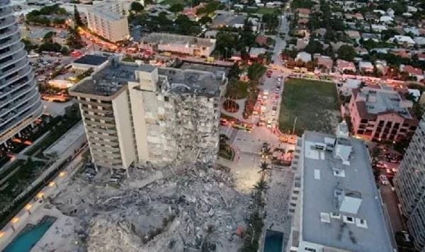 ABD’de çöken 12 katlı binada yaklaşık 100 kişiden haber alınamıyor: ‘Hala umut var’