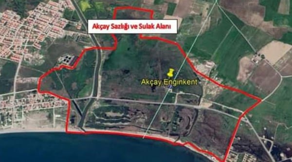Akçay Sazlığı ve Sulak Alanı ranta açılıyor: En az 60 bin metrekarelik kısmına villa projesi inşa edilecek