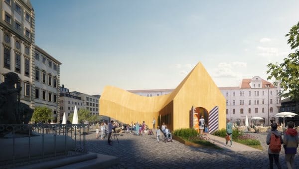 MVRDV, DÜNYANIN EN ESKİ SOSYAL KONUT VAKFI İÇİN PAVYON TASARLADI…