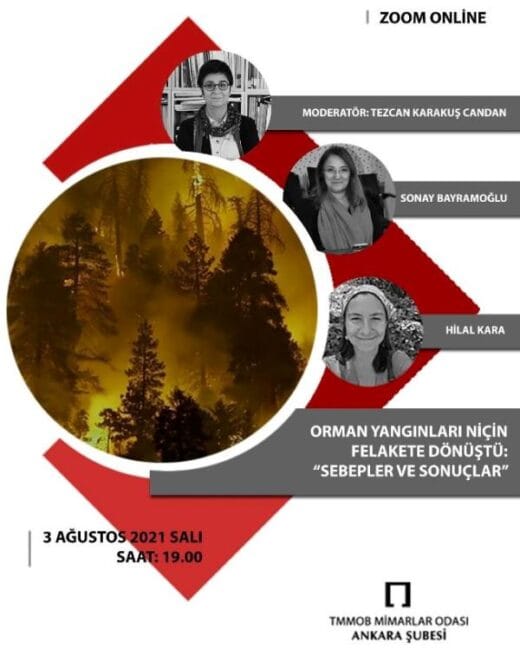ORMAN YANGINLARI NİÇİN FELAKETE DÖNÜŞTÜ: “SEBEPLER SONUÇLAR” 3 AĞUSTOS SAAT 19:00