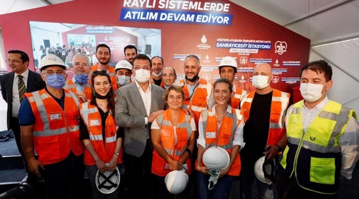 İmamoğlu: Dünyanın en önemli metro atılımlarından birini yapıyoruz