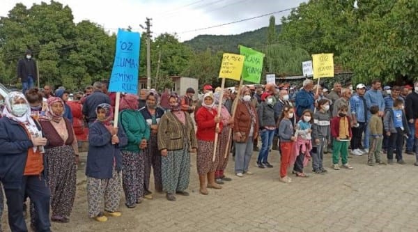 Ödemiş, ‘mermer ocağına hayır’ dedi