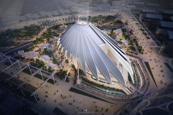 CALATRAVA’DAN FÜTÜRİST PAVYON…
