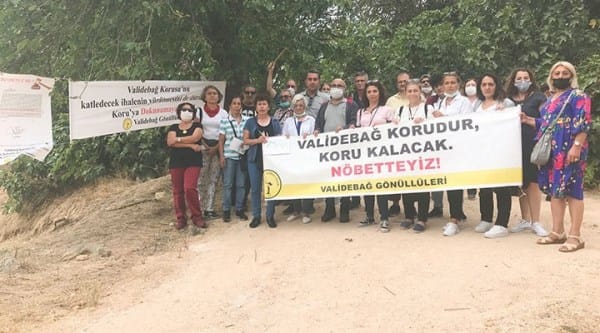 Validebağ için direnişe devam