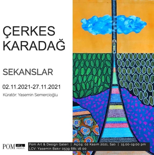 Çerkes Karadağ – Sekanslar Sergisi | 2 Kasım’da Açılıyor