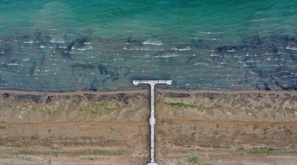 İznik Gölü’nde kuraklık: Su çekilmesi 50 metreyi aştı