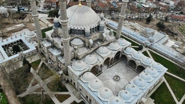 Selimiye Camii restore ediliyor