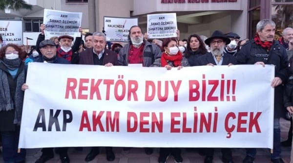 ‘AKM’den elinizi çekin’