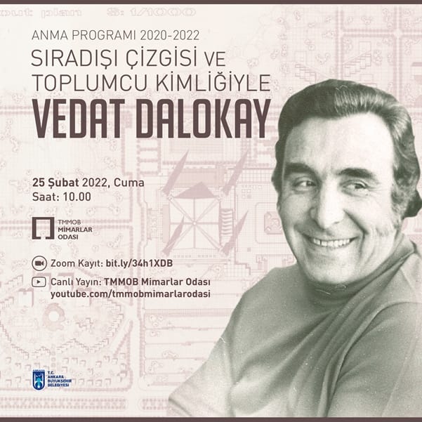ANMA PROGRAMI 2020-2022:SIRADIŞI ÇİZGİSİ VE TOPLUMCU KİMLİĞİYLE VEDAT DALOKAY SEMPOZYUMU