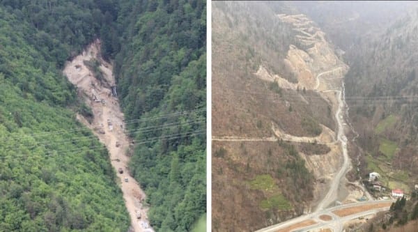 İkizdere’de doğa katliamı büyüyor