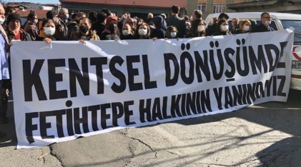 Okmeydanı’nda kış ortasında yurttaşların evleri yıkılıyor