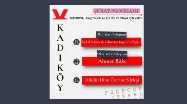 TAKSAV Kadıköy, Şubat ayı etkinlik takvimini açıkladı