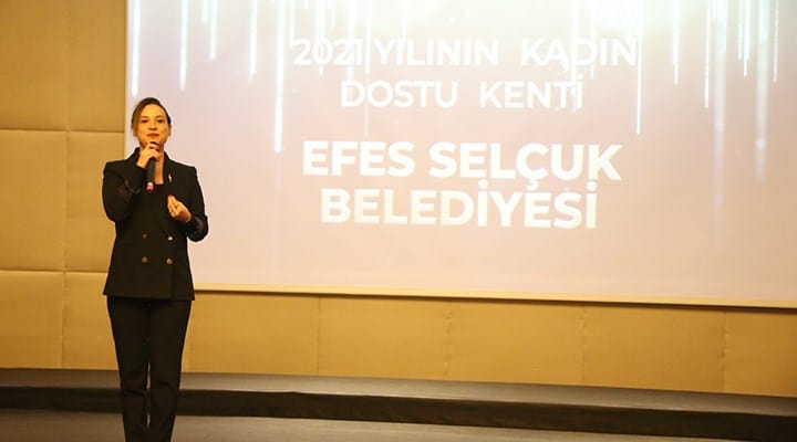 Efes Selçuk’a “Kadın Dostu Kent” ödülü
