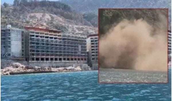 Marmaris’te otel için kıyım büyük tepki çekiyor: Dinamitle patlatıyorlar