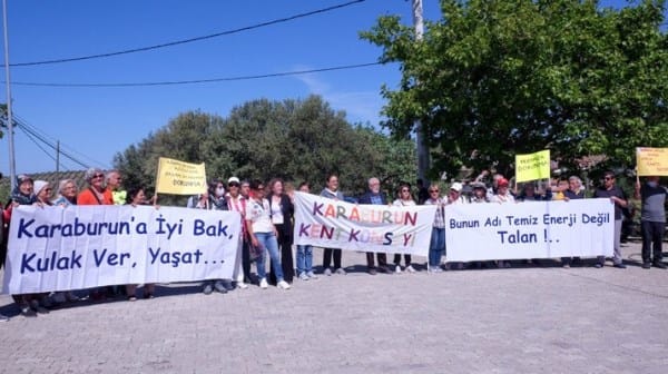 Karaburun’da yurttaşlar GES’e izin vermedi