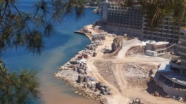 Çevresel yatırımı dinamitle yapıyorlar