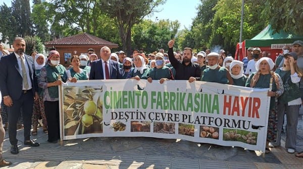 Menteşe’de betona karşı direniş sürüyor