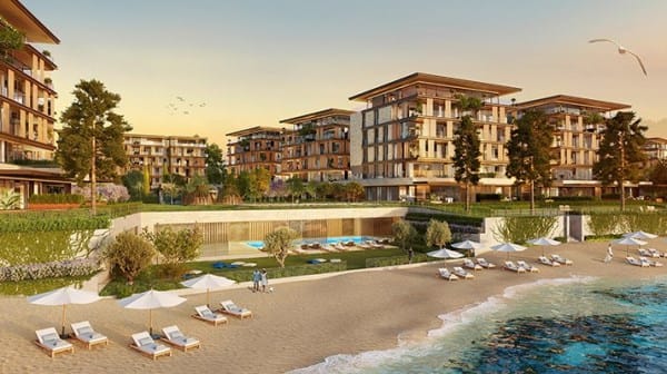 Plaja çökme planı suya düştü