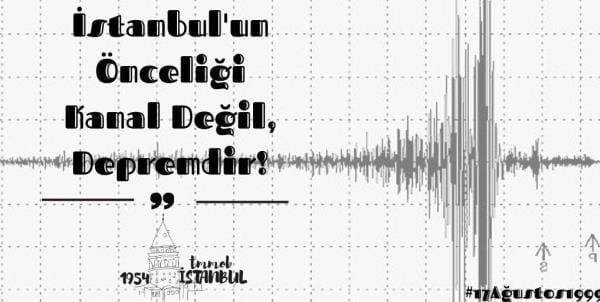 TMMOB İSTANBUL İKK: 17 AĞUSTOS’UN 23. YILINDA İSTANBUL’U BEKLEYEN TEHLİKELER