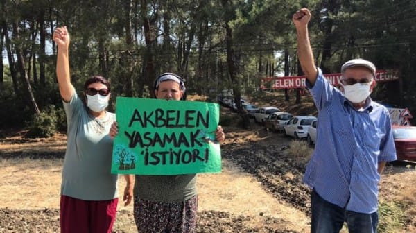 Akbelen’de üçüncü kez keşif yapıldı: “Akbelen yaşamak istiyor”