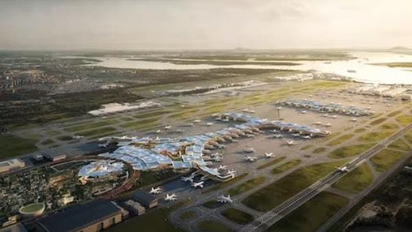 Singapur’daki Changi Havalimanı Terminal 5’in tasarımı…