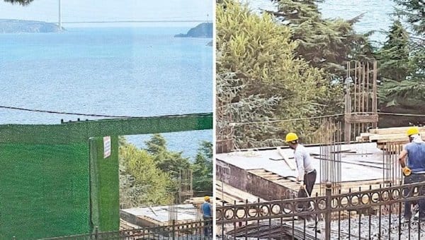 Boğaz’daki kaçak binaya dokunan yok