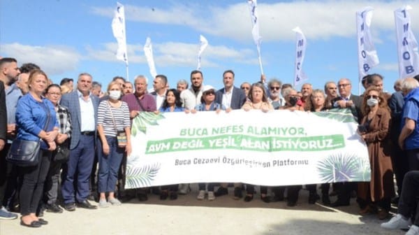 Yıkılan Buca Cezaevi için ortak çağrı: “Yeşil alan olarak değerlendirilmesi hayati gerekliliktir”