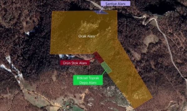 Karayolları Bafra’da kalker ocağı kuruyor: Tamamı ormanlık alan