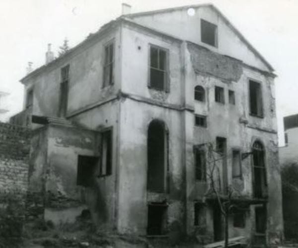 Tarihi Rum evi arazisinde süren inşaat çalışmaları durduruldu