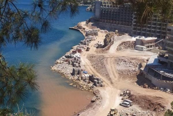 Kızılbük’te ÇED iptaline rağmen otel projesindeki satışlar durmuyor