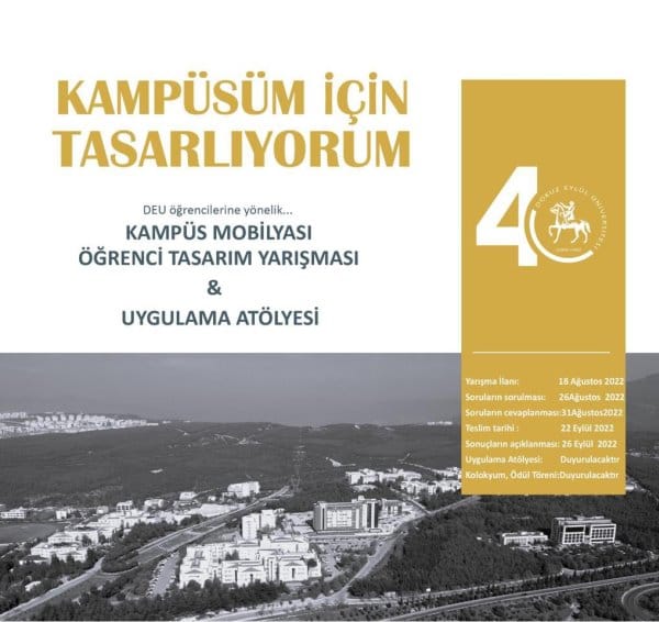 Kampüsüm İçin Tasarlıyorum: Kampüs Mobilyası Tasarım Yarışması