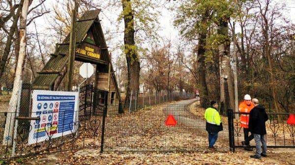 Edirne Söğütlük Kent Ormanı kapatıldı, kapısına ‘inşaat’ tabelası asıldı!