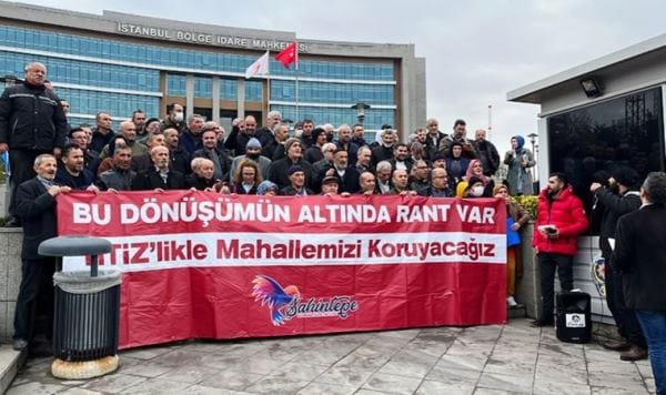 Yurttaşlar imar planlarının iptali için dava açtı: ‘Şahintepe bizimdir, bizim kalacak’