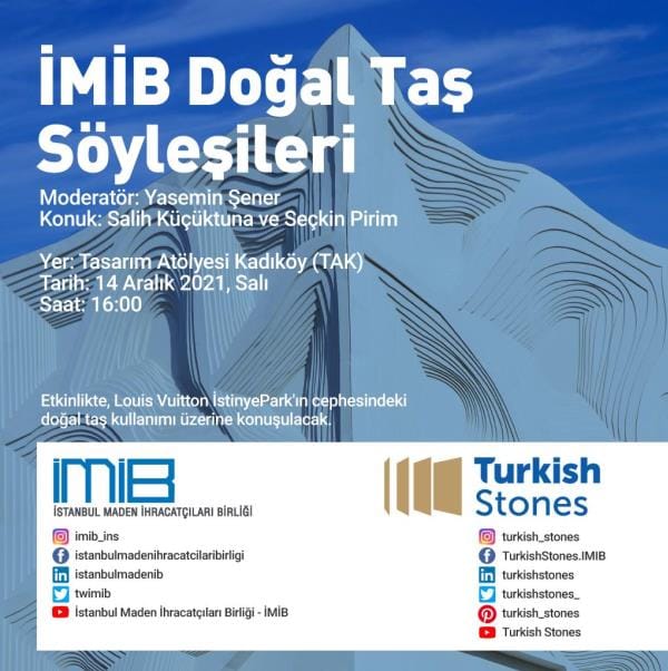 İMİB Doğal Taş Söyleşileri