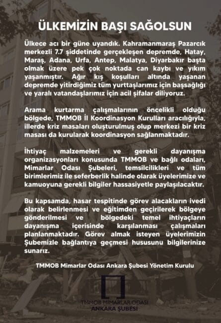 ÜLKEMİZİN BAŞI SAĞOLSUN
