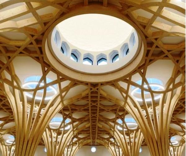 Cambridge Camii’nde Ahşap