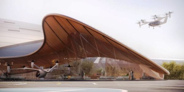 Foster + Partners, Dubai Vertiport Terminali İçin Kavramsal Planlarını Açıkladı
