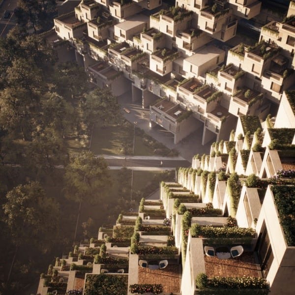 Safdie Architects ve Neoscape, Habitat 67’nin özgün tasarımının dijital modelini tanıttı