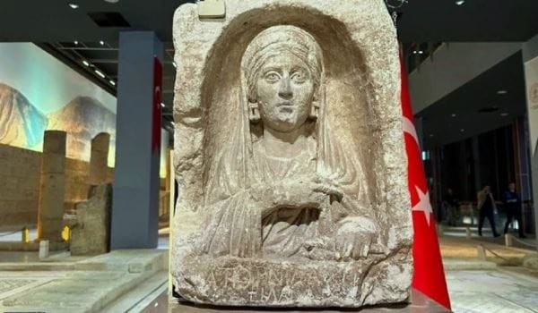 Zeugma kökenli mezar steli Türkiye’ye iade edildi