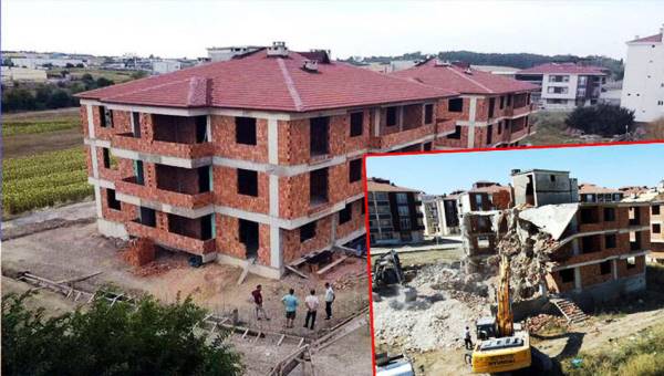 Bakanlık ruhsatlı firmanın ‘uygunluk’ raporu verdiği beton ‘kullanılamaz’ çıktı: Binalar yıkıldı