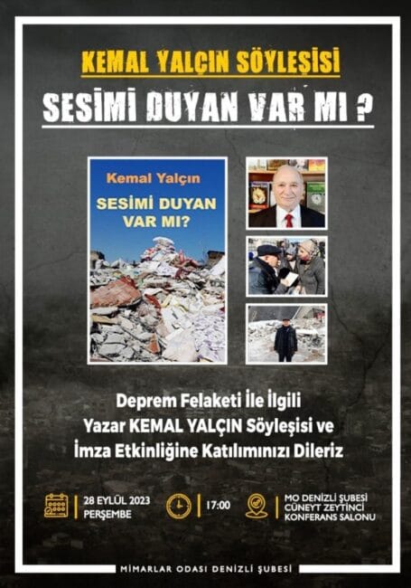 Kemal Yalçın’dan “Sesimi Duyan Var mı” Söyleşisi