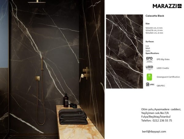 CALACATTA BLACK