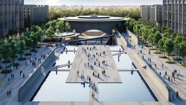 Tadao Ando, Sharjah’ın “Dünya gibi yuvarlak” olması için beton sanat merkezi tasarlıyor