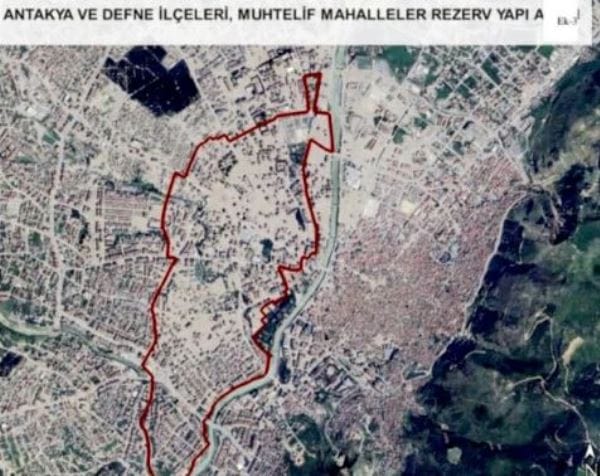 Afet yasası kapsamında ilk uygulama… Antakya ve Defne rezerv yapı alanı ilan edildi: 50 bin kişi mülksüzleşebilir