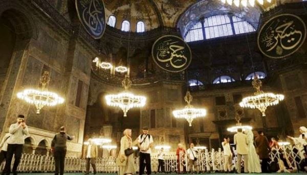 Ayasofya’nın restorasyon hazırlığında sona gelindi